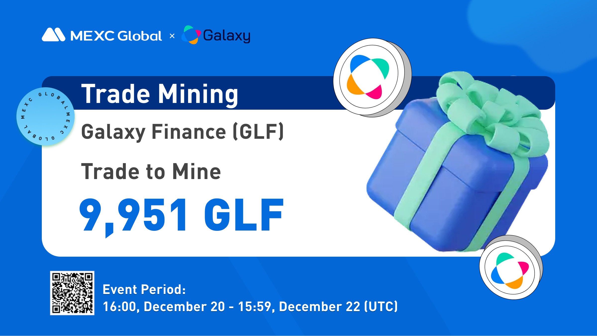 MEXC Trade Mining - Trade to Mine 9,951 Galaxy Finance (GLF) – Announcement