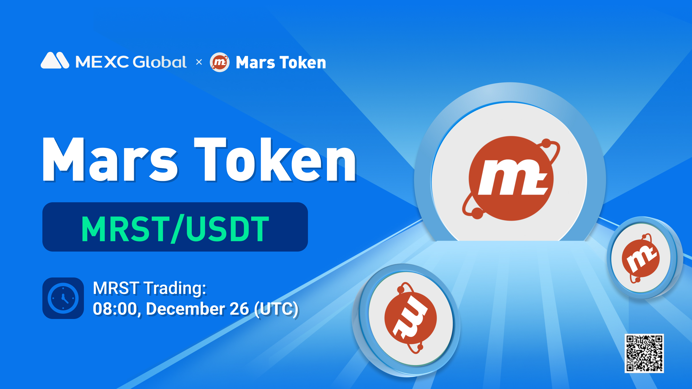 MEXC Will List Mars Token (MRST) in Innovation Zone – Announcement